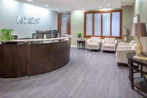 Winston Salem office building photographed by architectural photographer