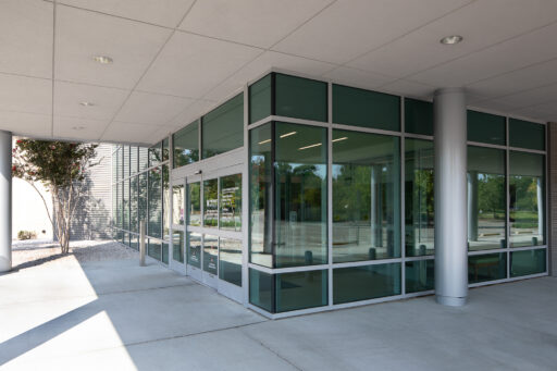 technical photos of a corporate office exterior in North Carolina